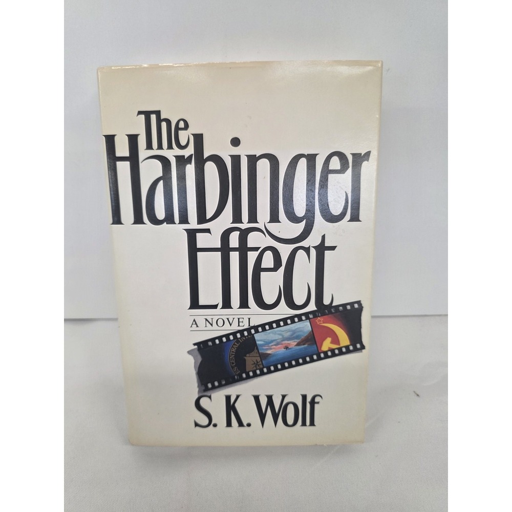 The Harbinger Effect S. K. Wolf Simon & Schuster 1989 Paperback Crime Thriller